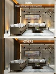 10.39 Inch 5CCT, Uplighting Indoor Floor Can Light, Zoomable. Fixed Price $49.99.