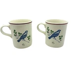 Vtg Johnson Brothers Mugs Set 12 Days Christmas Bird Coffee Cups England. Fixed Price $21.60.