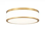 Z-lite 1012F12-MGLD-LED Ballord Flush Mount Modern Gold- 5CCT Dimmable. Fixed Price $72.57.