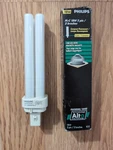 Philips Pl-c 18W/35 Cfl Bulb Pin G24D2 Lamp Light Double Fluorescent Tube. Fixed Price $7.49.