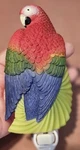 Ibis And Orchid Design Macaw Parrot Night Light 2008 Nib. Fixed Price $25.00.