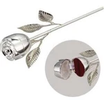 Leeber 80054 Long Stem Rose Ring Holder, Silver. Fixed Price $45.15.