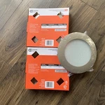 Two 2X-COMMERCIAL Electric 6 Brushed Nickel Recessed Shower Light Trim T14. Fixed Price $19.99.