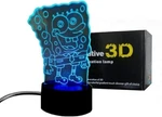 3D Led Illusion Spongebob Usb 7COLOR Table Night Light Lamp Bedroom Child Gift. Fixed Price $17.99.