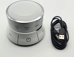Rare! Brookstone Tm Bedroom Speaker Sleep Sounds Tranquil Moments Bluetooth Aux. Fixed Price $100.00.