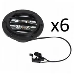 Fusion 29056 Qty Moonrays Metal Well Lights Black Led Low Voltage. Fixed Price $37.99.